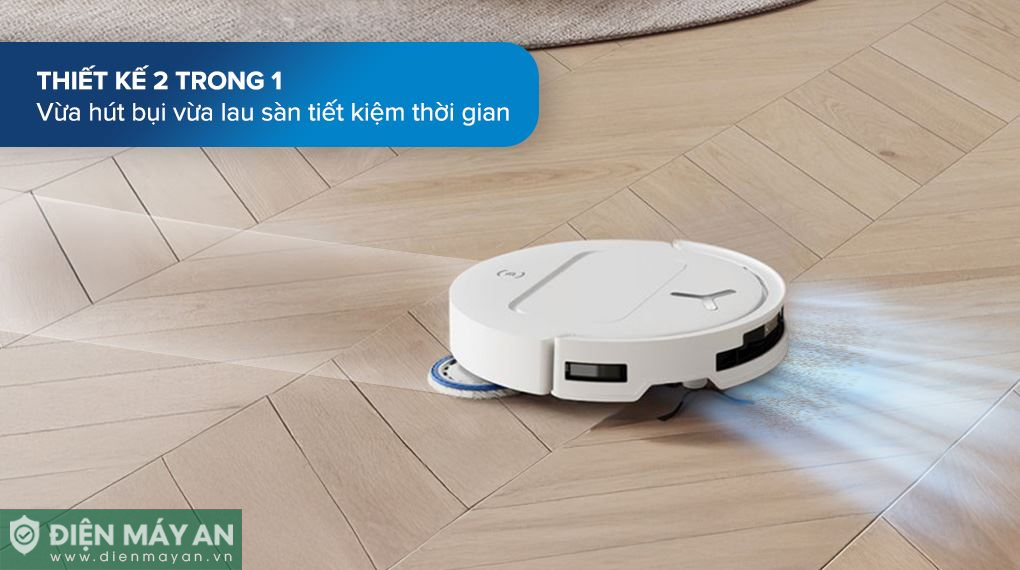 Robot hút bụi lau nhà Ecovacs Deebot T50 Pro Omni 